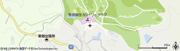 奈良柳生カントリークラブ周辺の地図