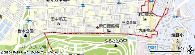 トモエタクシー株式会社　本社周辺の地図