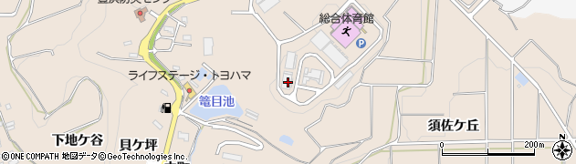 愛知県知多郡南知多町豊浜須佐ケ丘1周辺の地図