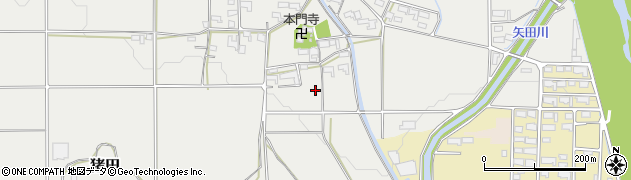 三重県伊賀市猪田5458周辺の地図
