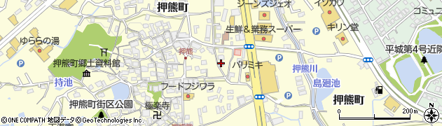 奈良県奈良市押熊町530周辺の地図