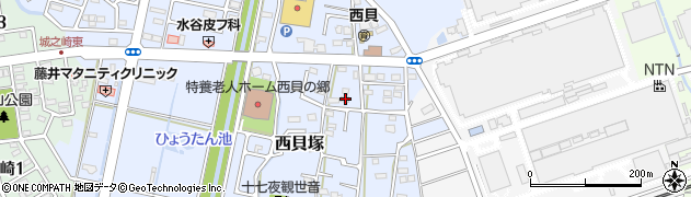 静岡県磐田市西貝塚2019周辺の地図