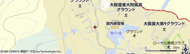 大阪府大東市龍間1879周辺の地図
