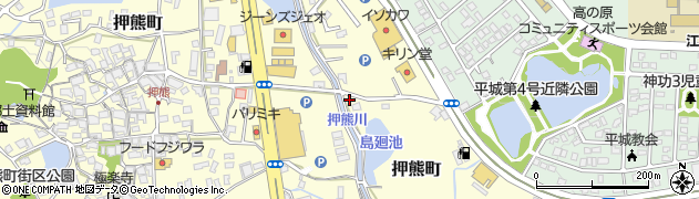 奈良県奈良市押熊町612周辺の地図
