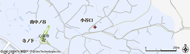 京都府木津川市梅谷（小谷口）周辺の地図