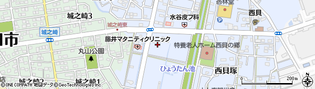 静岡県磐田市西貝塚2244周辺の地図