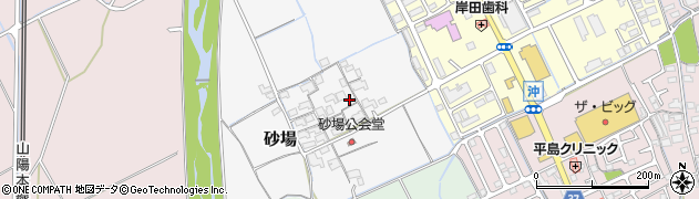 岡山県岡山市東区砂場203周辺の地図