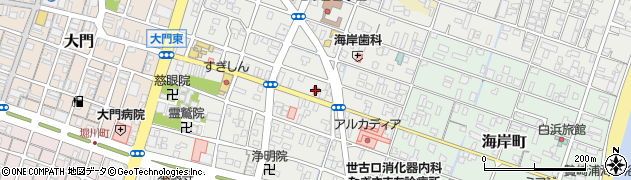 津乙部郵便局周辺の地図
