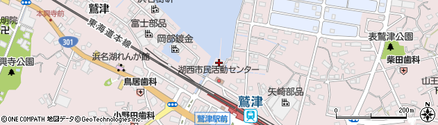 静岡県湖西市鷲津2510-2周辺の地図