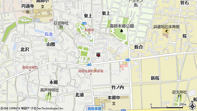 〒441-8153 愛知県豊橋市高師本郷町の地図