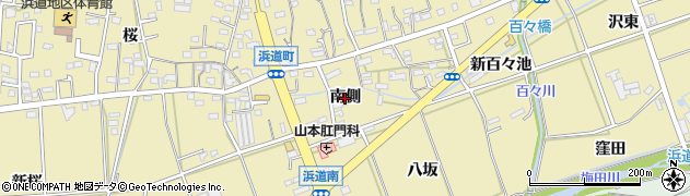愛知県豊橋市浜道町（南側）周辺の地図