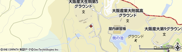 大阪府大東市龍間1874周辺の地図