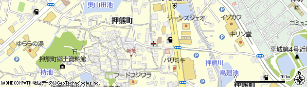 奈良県奈良市押熊町528周辺の地図