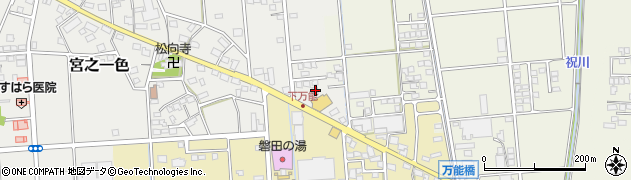 静岡県磐田市宮之一色375周辺の地図