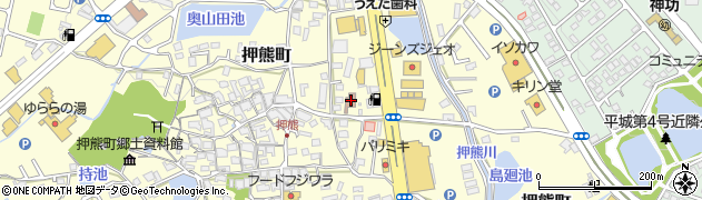 奈良県奈良市押熊町532周辺の地図