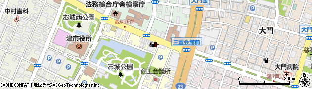 三重交通商事株式会社　丸之内営業所周辺の地図