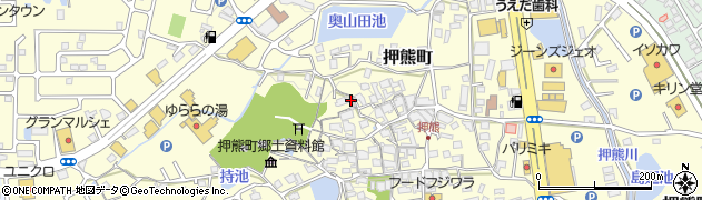 奈良県奈良市押熊町316周辺の地図