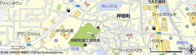 奈良県奈良市押熊町1543周辺の地図