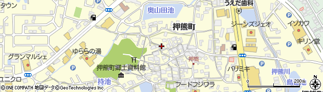 奈良県奈良市押熊町347周辺の地図