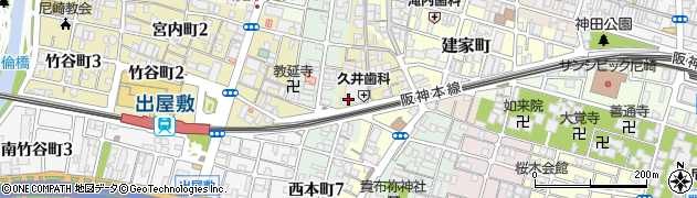 尼崎アーバンコンフォート周辺の地図