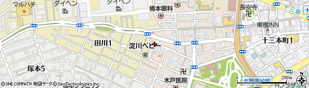 小田機械周辺の地図