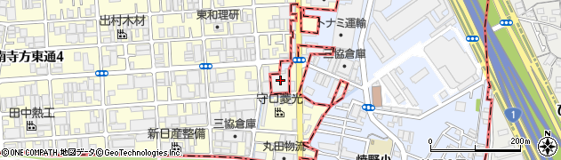 日栄倉庫株式会社　守口営業所周辺の地図