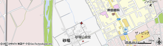 岡山県岡山市東区砂場281周辺の地図