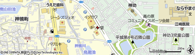 奈良県奈良市押熊町871周辺の地図