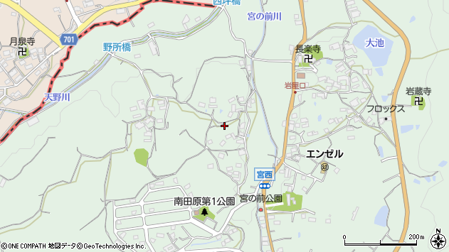 〒630-0135 奈良県生駒市南田原町の地図