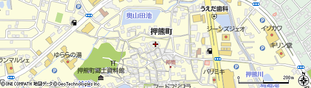 奈良県奈良市押熊町362周辺の地図