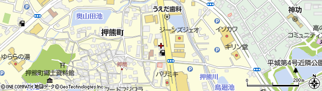 奈良県奈良市押熊町535周辺の地図