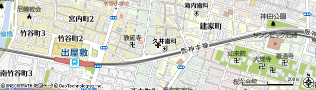 日本開運印鑑周辺の地図