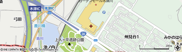 フレンドマート木津川店周辺の地図