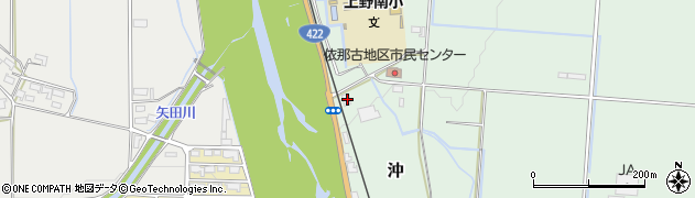 三重県伊賀市沖208周辺の地図