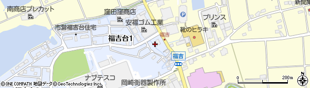 ネクストステージ福吉台周辺の地図