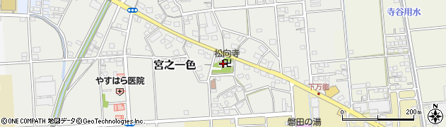 静岡県磐田市宮之一色413周辺の地図