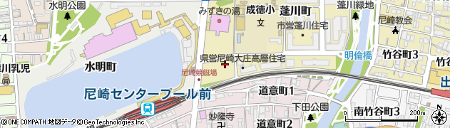 市営琴浦住宅周辺の地図