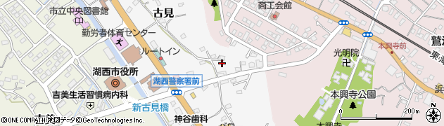 静岡県湖西市古見1023周辺の地図
