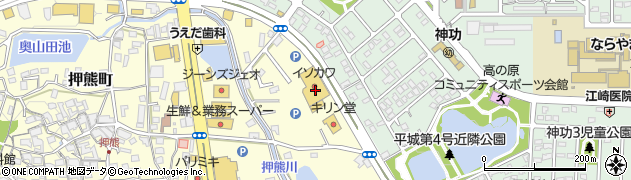 奈良県奈良市押熊町878周辺の地図