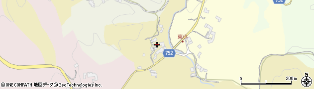 京都府木津川市加茂町東小上（高庭）周辺の地図