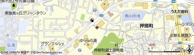 奈良県奈良市押熊町1554周辺の地図