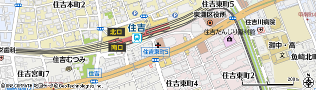 神戸市立東灘区文化センター　うはらホール周辺の地図