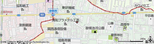 尾川印刷所周辺の地図