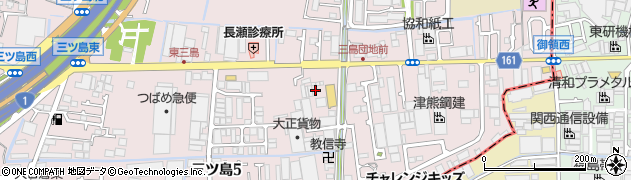 京阪園芸周辺の地図