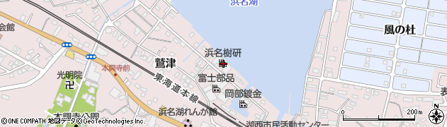 静岡県湖西市鷲津2518-6周辺の地図