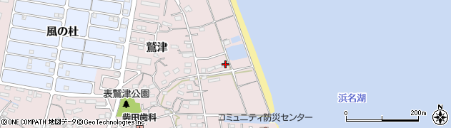 静岡県湖西市鷲津2496-1周辺の地図
