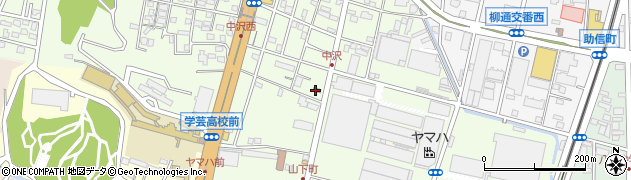 浜松中沢郵便局周辺の地図