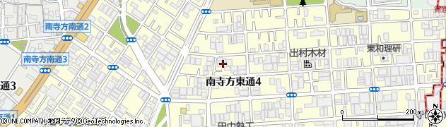 大阪府守口市南寺方東通周辺の地図