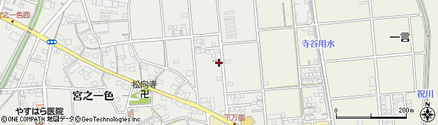 静岡県磐田市宮之一色216周辺の地図