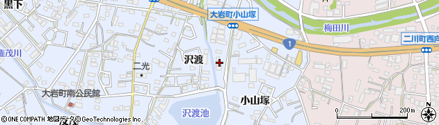 中田設備周辺の地図
